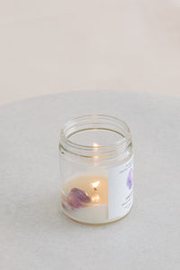 Amethyst Candle | Lilac, Ylang Ylang, Lily