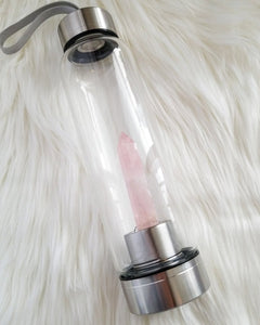 Drinkware + Crystal Water Bottles