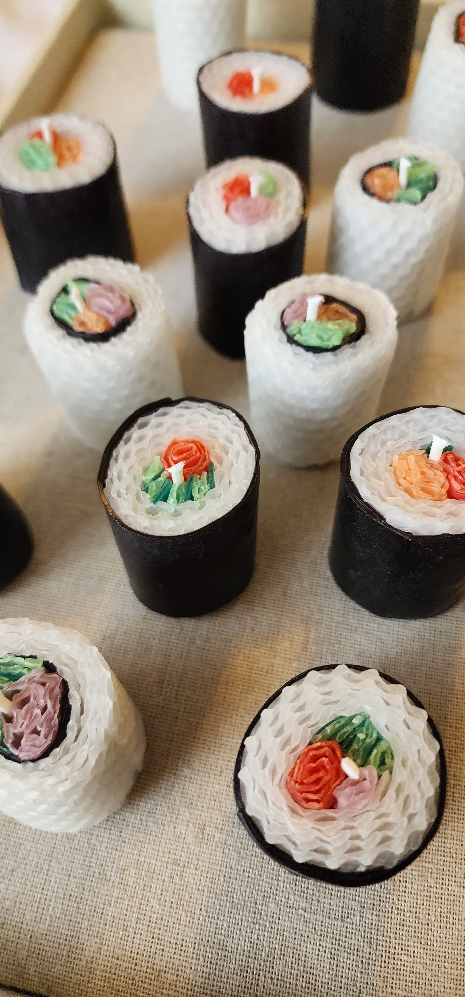 Sushi Candles (Set of 8 Types)