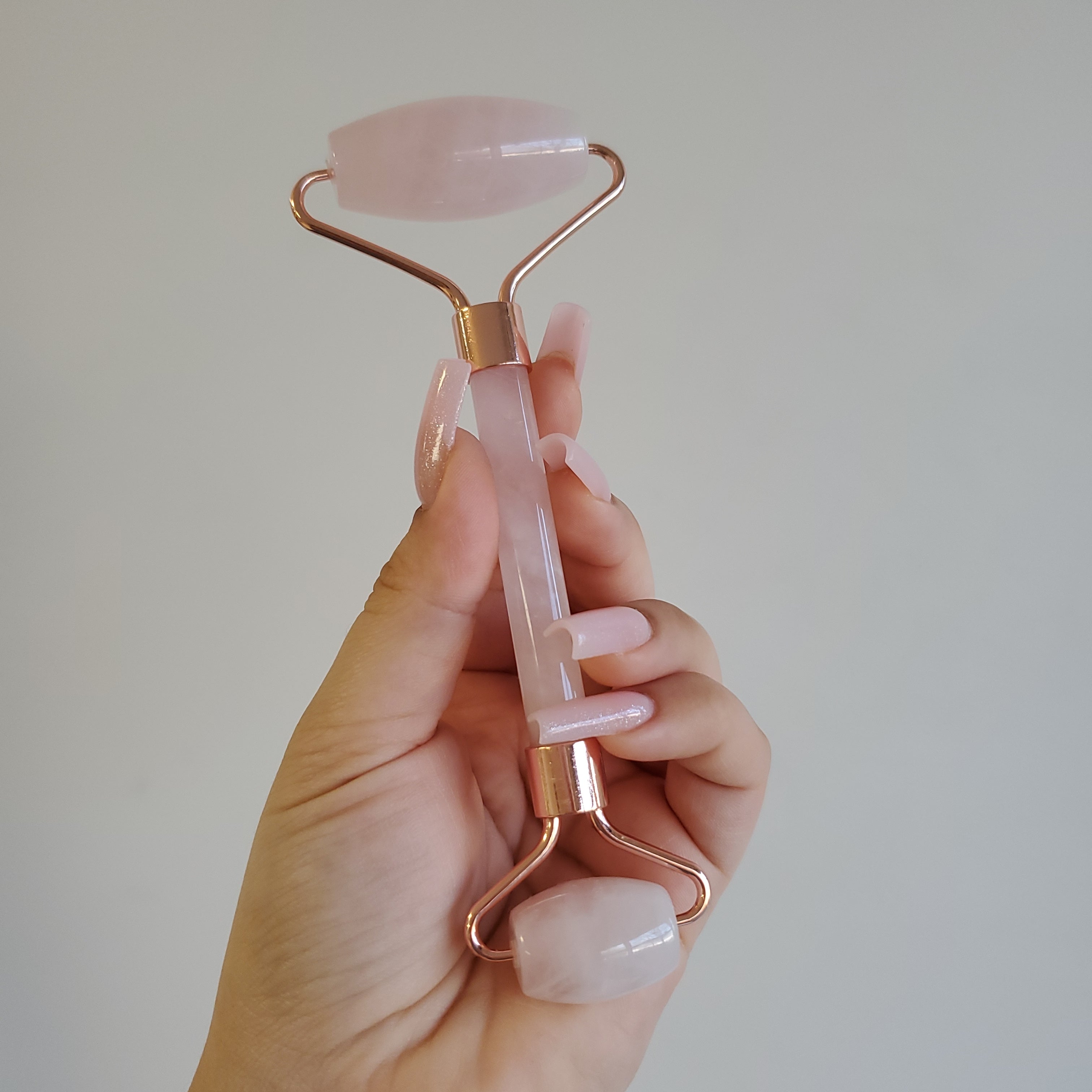 Rose Quartz Facial Roller
