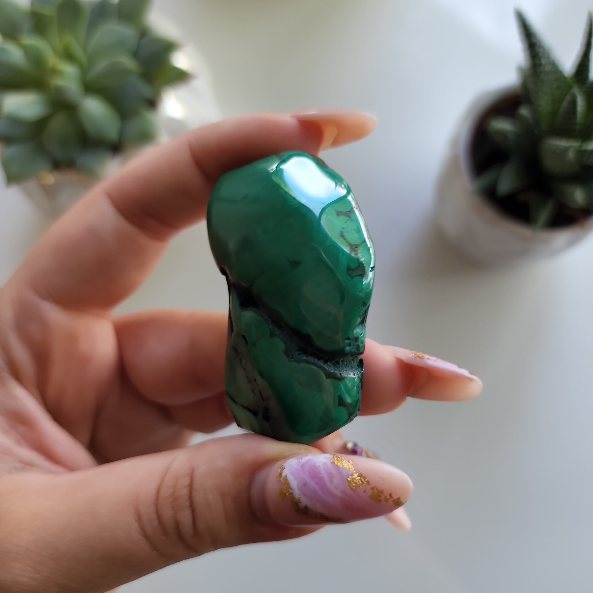 Polished Malachite - Style 8