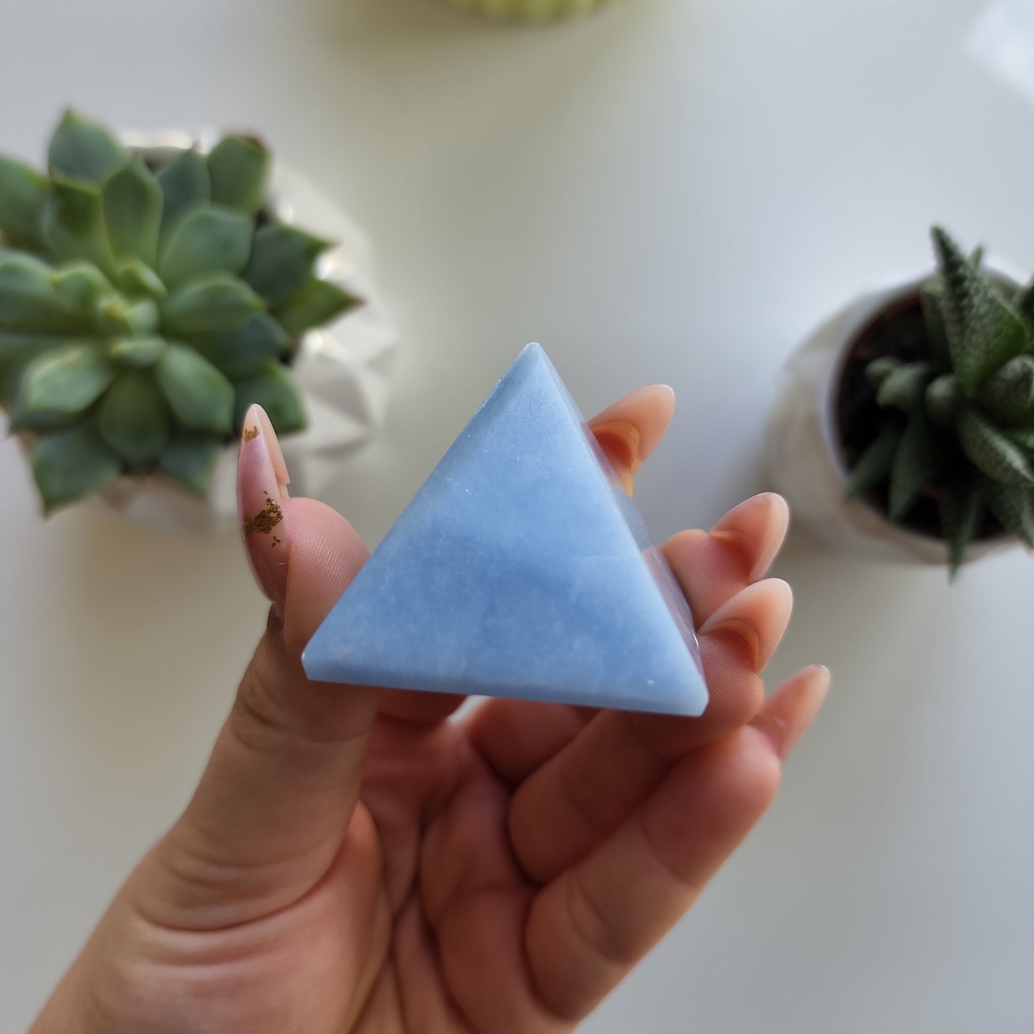 Angelite Pyramid