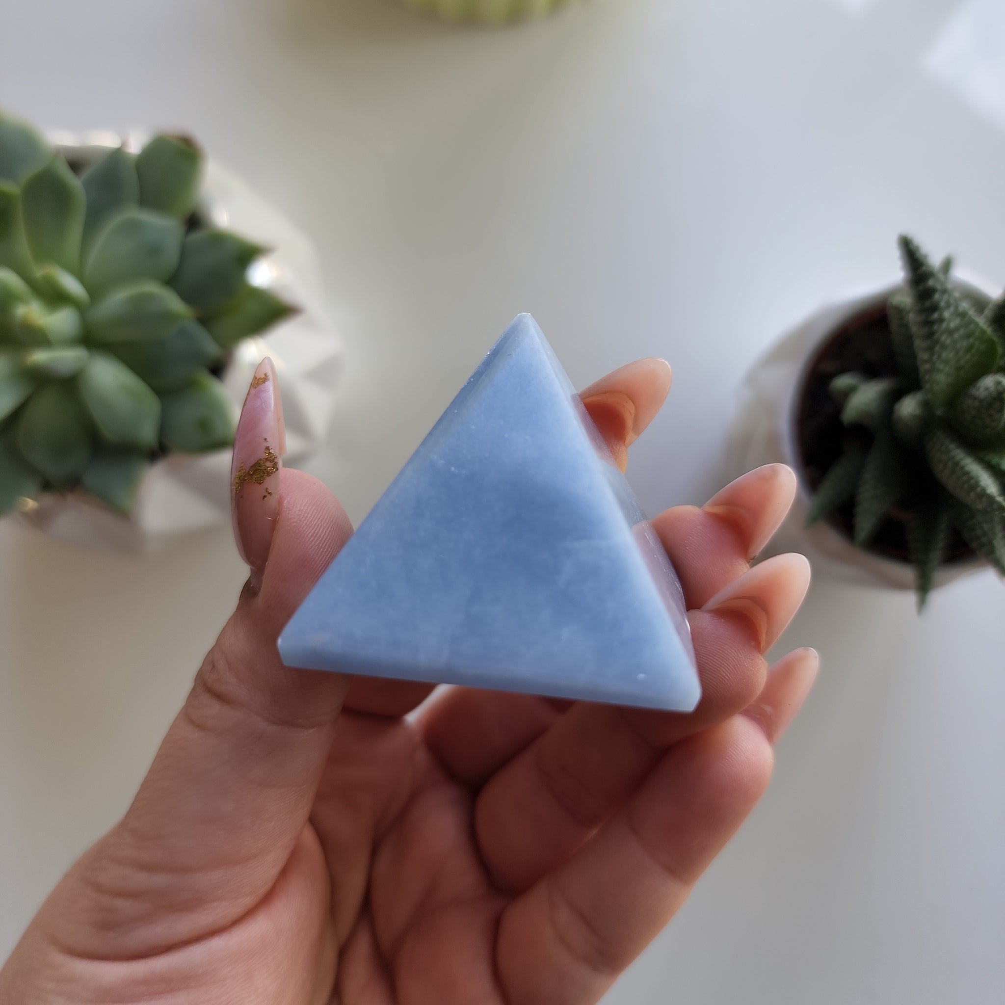 Angelite Pyramid