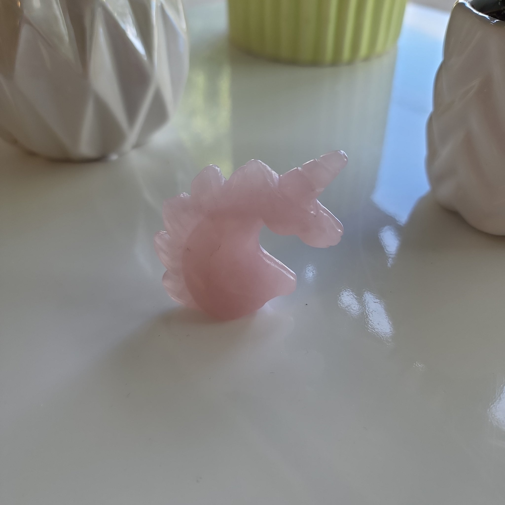 Rose Quartz Unicorn