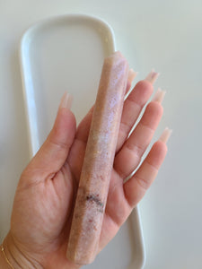 Pink Amethyst Wand - Style 2