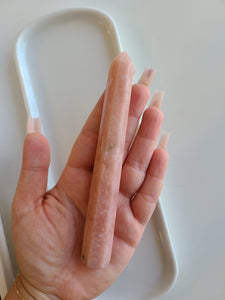 Pink Amethyst Wand - Style 3