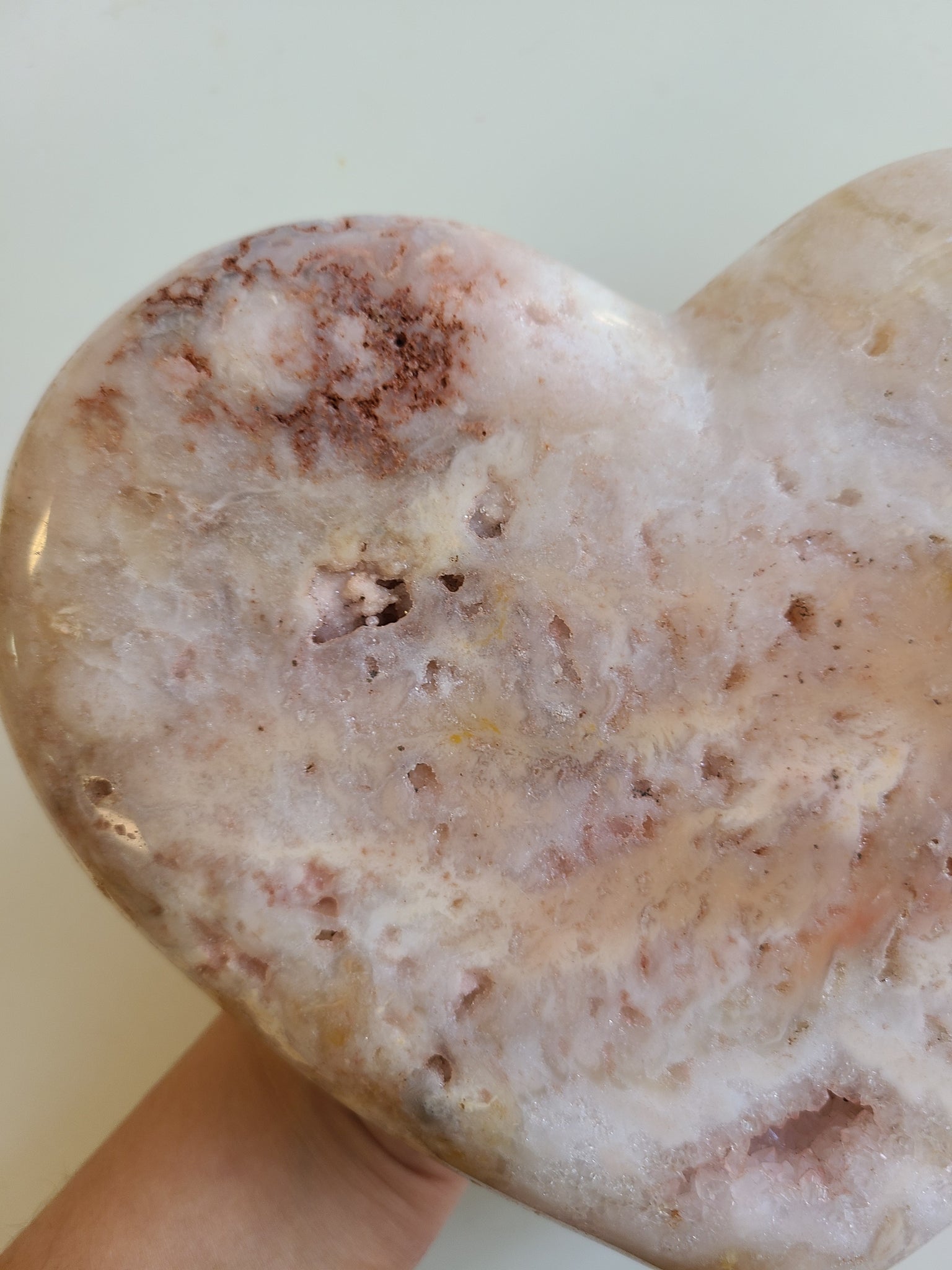 2.5 KG Pink Amethyst Heart