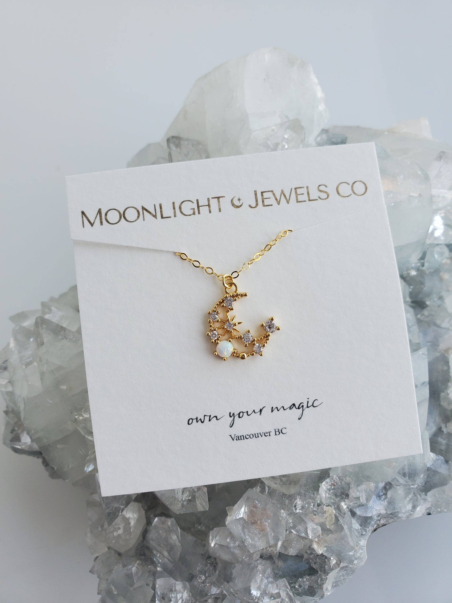 Moongazer Necklace MOONLIGHT JEWELS CO. INC