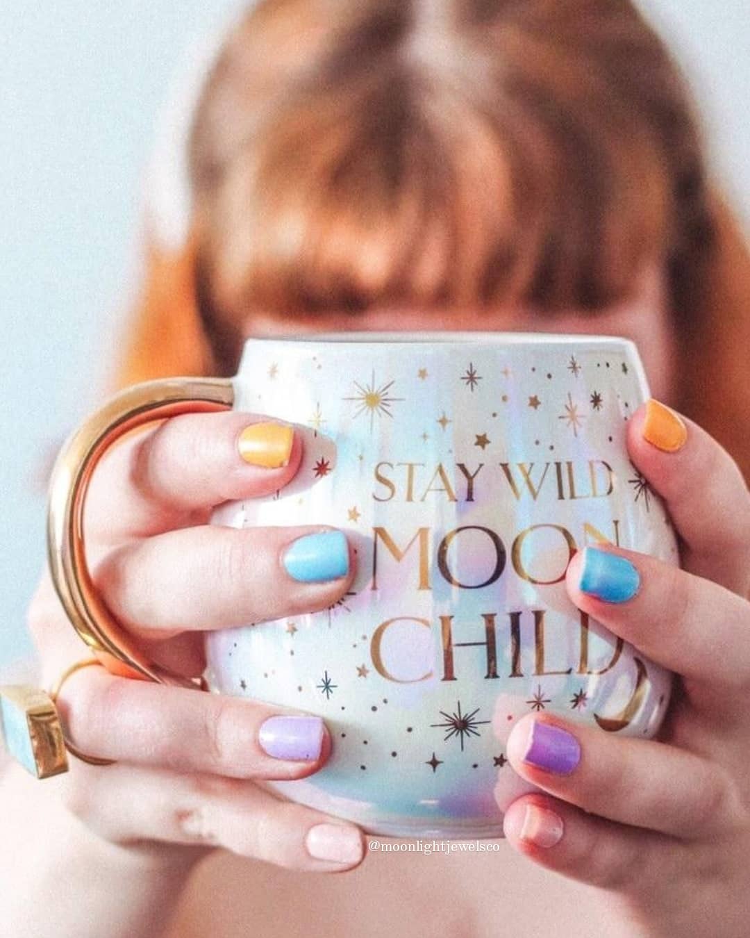 Stay Wild Moon Child - Moon Phase Coffee Mug - The Perfect Camping Coffee  Mug — Bessie Roaming