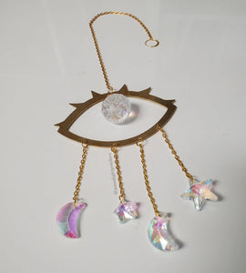 Galaxy Eye Suncatcher