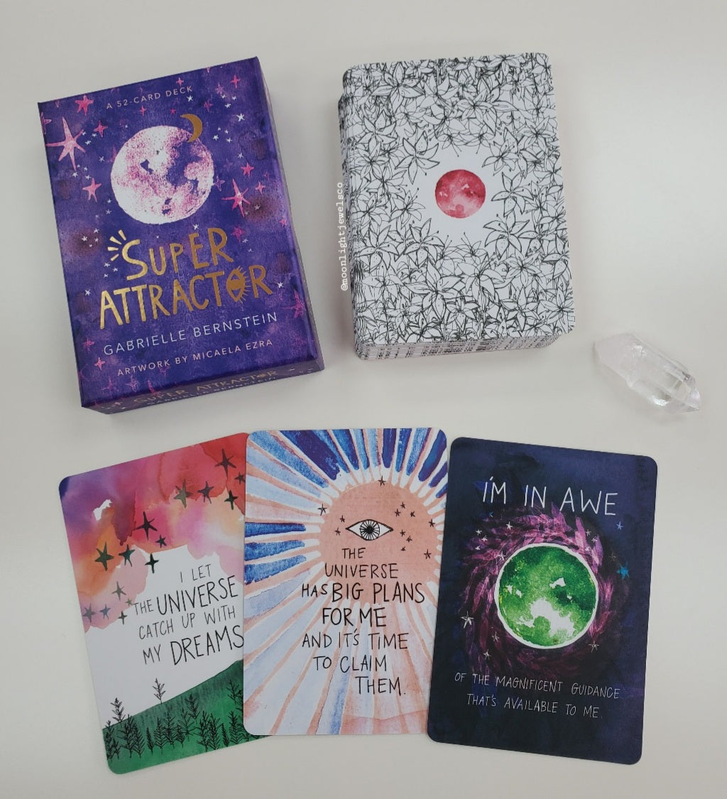 Super Attractor Deck - Methods for Manifesting a Life beyond Your Wildest Dreams - 52-Card Deck