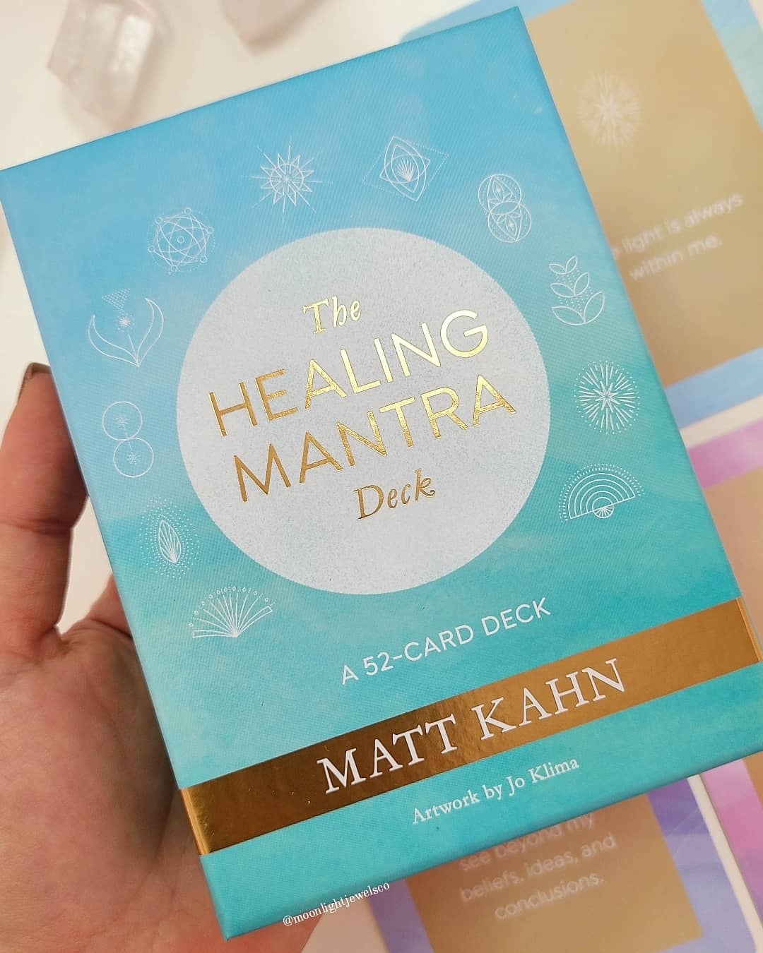 Healing Mantra Oracle Deck - A 52-Card Deck