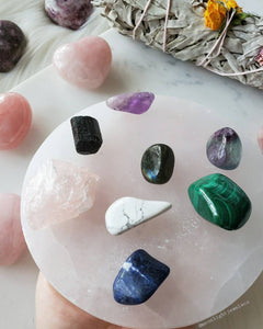 Selenite Charging Plate