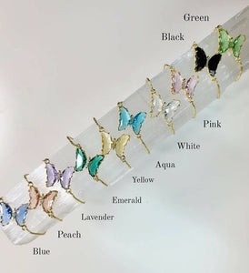 Adjustable Butterfly Bracelet | choose your colour