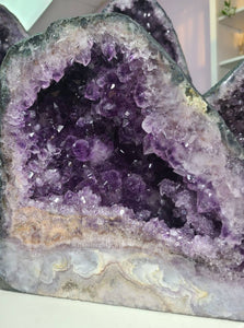 13.4 KG Amethyst Cathedral with Rare Pink Amethyst