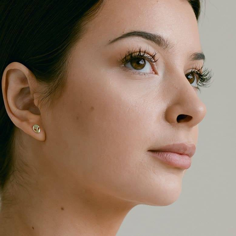 Dainty Alien Studs | Fine Jewelry Collection