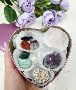 Crystal Heart Box  choose your style – MOONLIGHT JEWELS CO. INC.