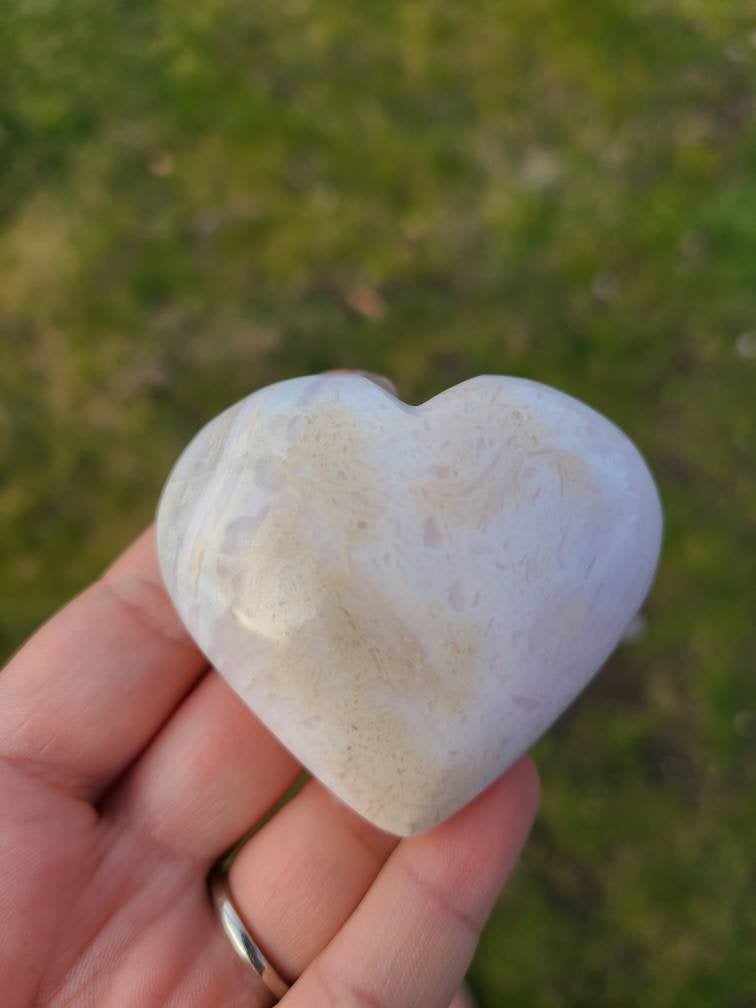Mangano Calcite Heart - Style 11