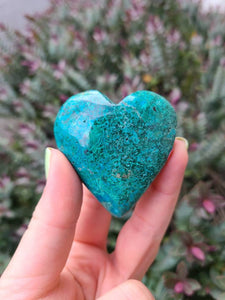 Chrysocolla Heart - Style 10