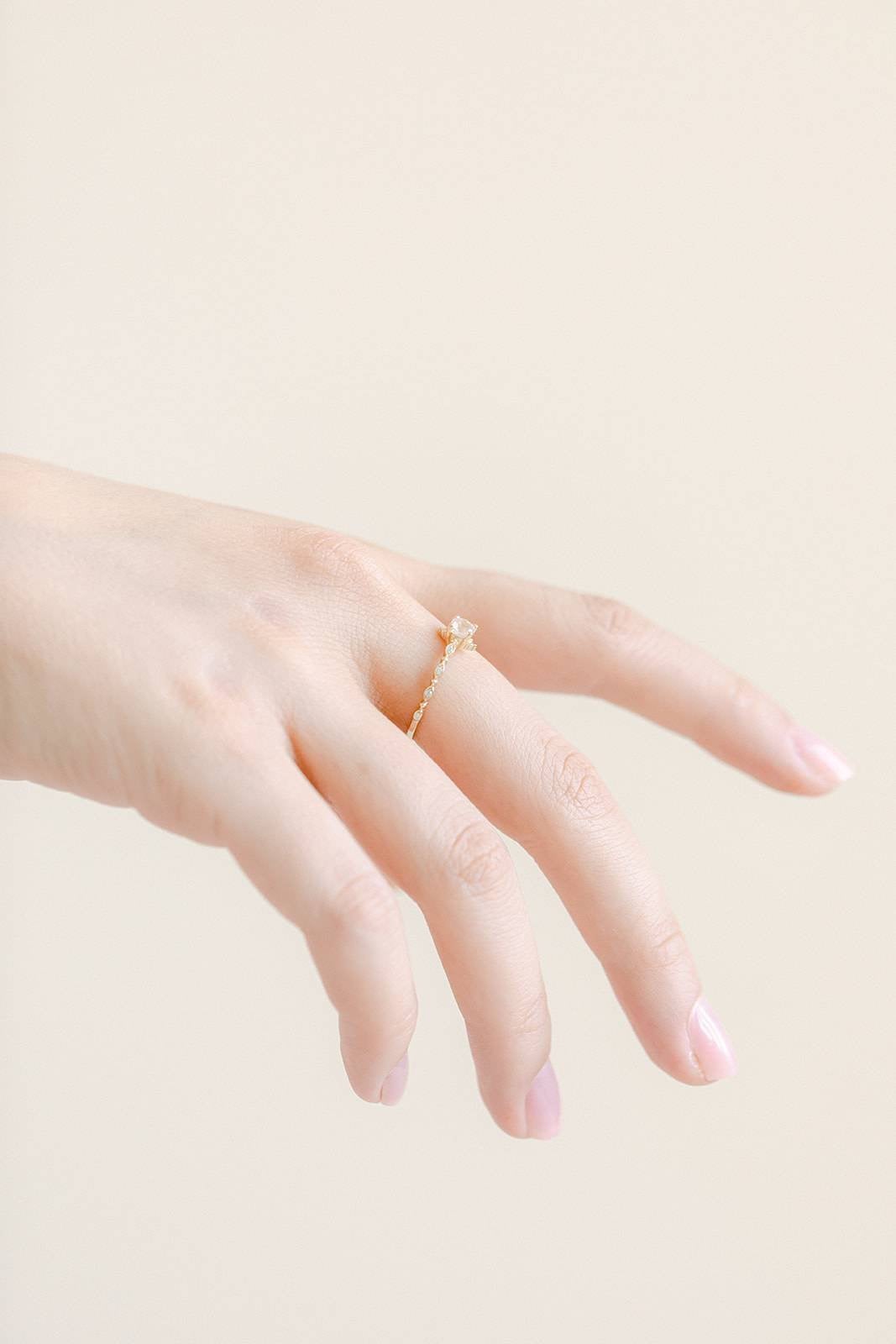 Rose Quartz Ring - Fine Jewelry Collection
