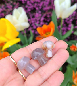 Dainty Crystal Mushroom | choose your crystal