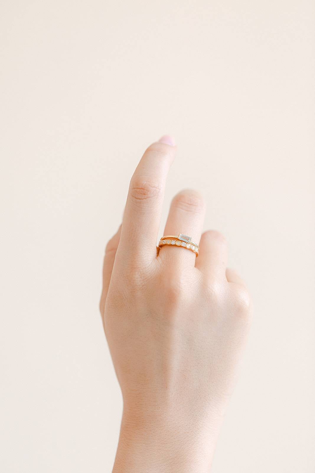 Blue Topaz Ring - Fine Jewelry Collection