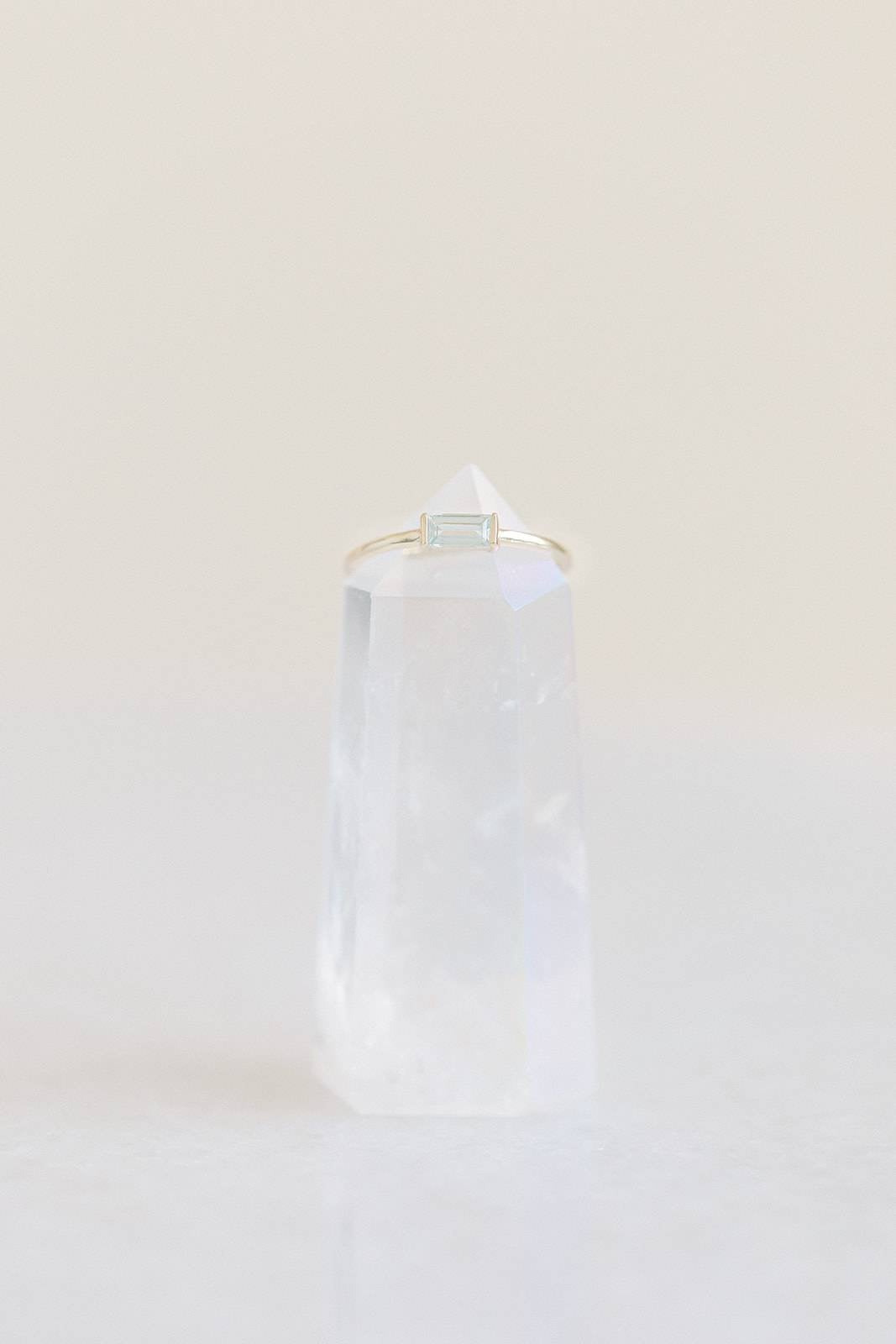Blue Topaz Ring - Fine Jewelry Collection