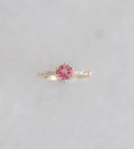 Pink Tourmaline Ring - Fine Jewelry Collection