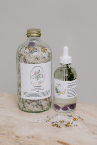 Amethyst + Lavender Bath Oil