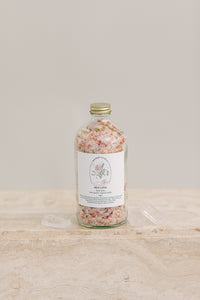 Self-Love Bath Salts | Rose Quartz Crystal Inside