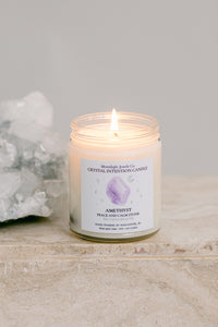 Amethyst Candle | Lilac, Ylang Ylang, Lily